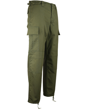 Штани тактичні KOMBAT UK M65 BDU Ripstop Trousers, оливковий, 30