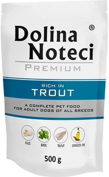 Влажный корм для собак Dolina Noteci Premium с форелью 500 г (5902921300854)