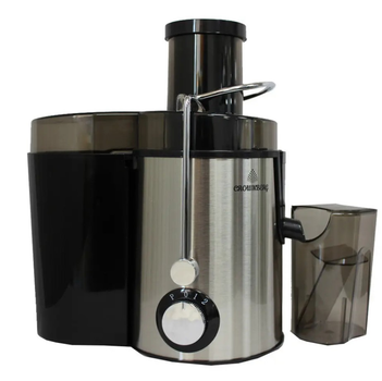 Соковыжималка кухонная с широкой горловиной Crownberg CB-3401 1000W Черная