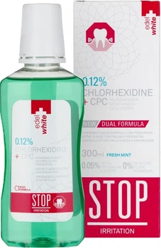 Ополаскиватель полости рта Edel white Stop Irritation 300 мл (7640131975568)