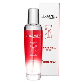 Тонер FarmStay з керамідами для зволоження та відновлення шкіри Ceramide Firming Facial Toner 130 мл 8809480772665