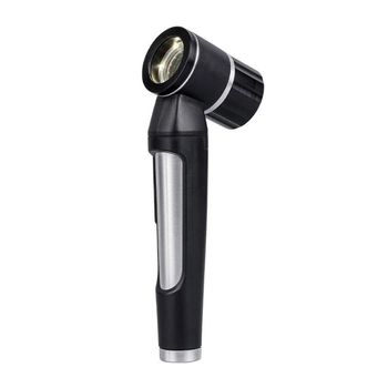 Дерматоскоп ручний кишеньковий Luxamed CCT LED 2.5В портативний шкірний аналізатор для дерматолога диск без шкали 10 світлодіодів Чорний