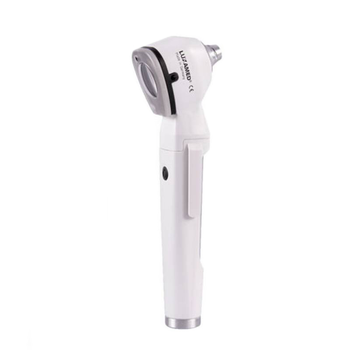 Отоскоп медицинский диагностический Luxamed LuxaScope LED 3.7В AURIS Белый портативный карманный питание от аккумулятора + кейс с адаптерами
