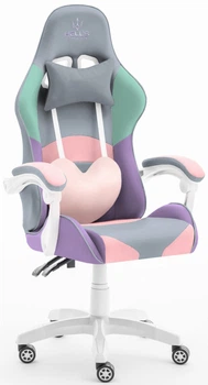 Компьютерное геймерское кресло Hell's Chair Rainbow MULTIKOLOR