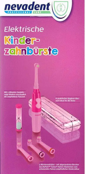 Електрична зубна щітка + пісочний годинник Nevadent NKZ 3 A1 pink