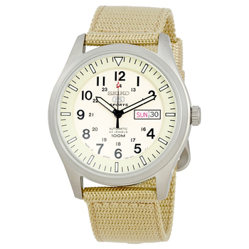 Мужские механические часы Seiko 5 Automatic SNZG07J1 с автоматическим заводом