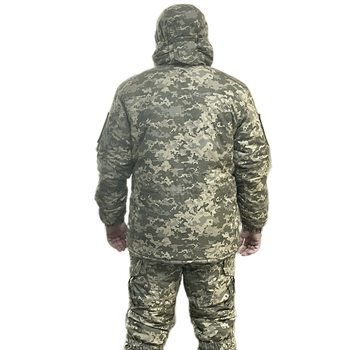 Костюм зимовий військовий ЗСУ піксель ММ14 бушлат та штани розмір 52-54 ріст 170-178