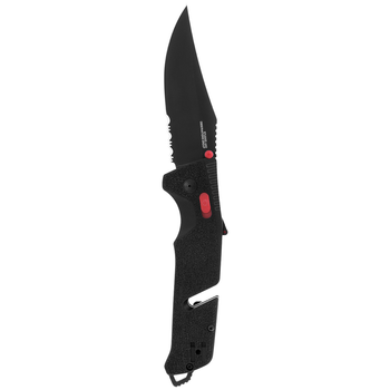 Нож складной SOG Trident AT, Black/Red/Partially Serrated (частично зазубренный) (SOG 11-12-02-41)