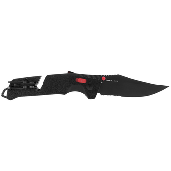 Нож складной SOG Trident AT, Black/Red/Partially Serrated (частично зазубренный) (SOG 11-12-02-41)