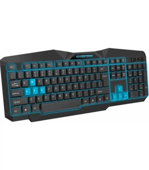Клавиатура Esperanza Wired EGK201 ILLUMINATED USB UA Black-Blue (EGK201BUA)