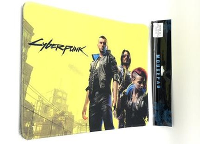Коврик Office прорезиненый Cuberpunk 2077