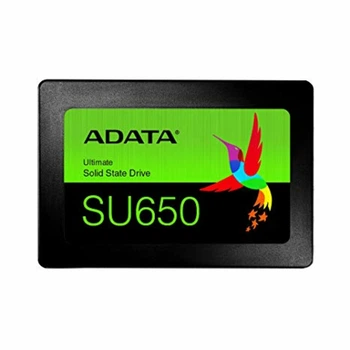Твердотельный накопитель SSD ADATA Ultimate SU650 240GB 2.5" SATA III 3D NAND TLC для ПК со скоростью 520/450 МБ/с (5993857E0569)