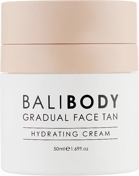 Крем для лица с эффектом автозагара - Bali Body Gradual Face Tan Hydrating Cream 50ml (990521-23490)