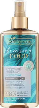 Мист для лица и тела - Bielenda Bronzing Coco Coconut Mist 150ml (1074226-84980)