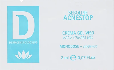Крем-гель для профілактики та лікування акне - Dermophisiologique Seboline Acnestop Cream Gel (пробник) 2ml (484239-15676)