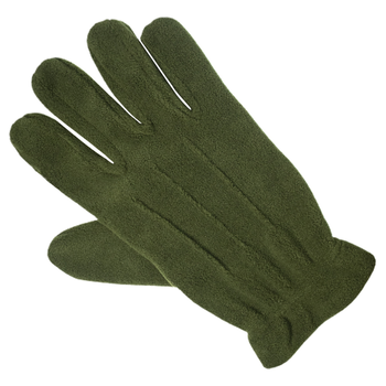 Флисовые тактические перчатки зимние UkrCossacks 1.0 хаки