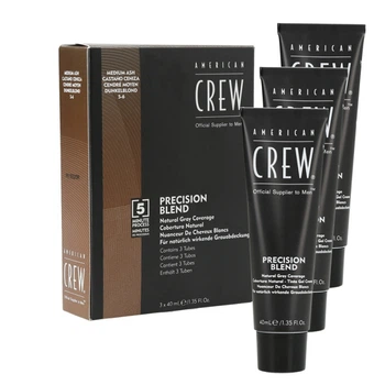 Система маскування сивини American Crew Precision Blend Shades 5-6 3х40 мл
