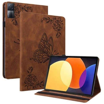 Защитный чехол Deexe Butterfly для Xiaomi Redmi Pad - Brown