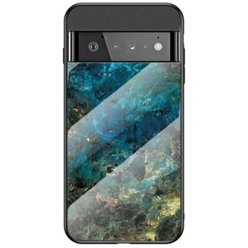 Чехол с рисунком Deexe Gradient Pattern для Google Pixel 7 Pro - Emerald