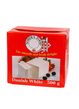 Сыр рассольный Nordex Food Danish White мягкая фета 500г