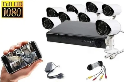Камера видеонаблюдения DVR 6145AHD-P8 (8 канальный и 8 камеры / металл) ( ) FG22