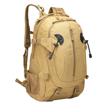 Тактичний армійський рюкзак AOKALI Outdoor A57 місткий та багатофункціональний Пісочний