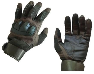Тактичні рукавички M-Tac FM Рукавички тактичні штурмові Зелений + камуфляж L MX-70