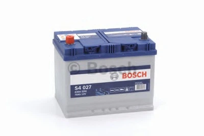 Аккумулятор Bosch (J) S4 Silver 70Ah, EN 630 левый + 261x175x220 (ДхШхВ) Bosch (0092S40270)