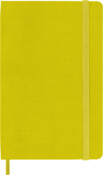 Записник Moleskine Silk 192 сторінки в лінію Жовтий (8056598853032)