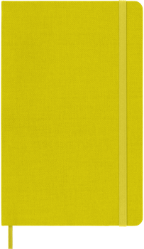 Записник Moleskine Silk 240 сторінок в лінію Жовтий (8056598853049)