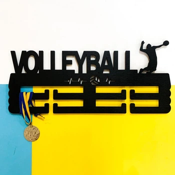 Медальница из дерева Volleyball