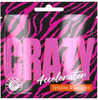 Крем-ускоритель для загара в солярии Soleo Wild Tan Crazy Accelerator з колагеном, 15 мл