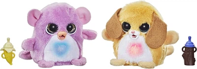 Набір інтерактивних іграшок FurReal Fuzzalots Puppy and Monkey Цуценя та Мавпа (F3559)