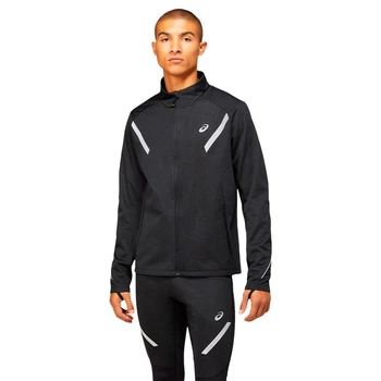 Спортивная куртка для бега мужская зимняя ASICS Lite-Show Winter Jacket 2011C107-001 Performance Black L