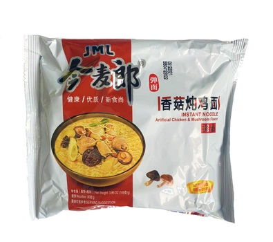 Вермишель в китайском стиле Golden Wheat с соусом со вкусом курицы и грибов, 109 г