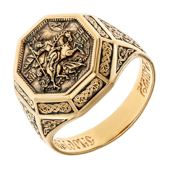 Кольцо мужское Diamant к2998 (512247) 21.5