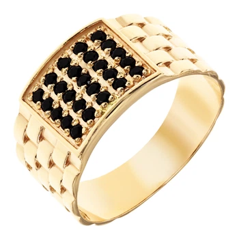 Кольцо мужское Diamant к1093-01 (506887) 22.0