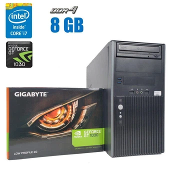 Игровой ПК Hyundai Tower.Intel Core i7-6700 (4 (8) ядра REFURBISHED