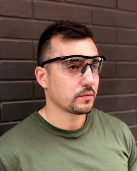 Тактические очки армейские антибликовые прозрачные