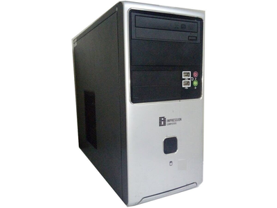 ПК Impression / Intel Core 2 Quad Q8400 (4 ядра по 2.66 GHz) / 4 GB DDR2 / 160 GB HDD / GMA x3100 Graphics / DVD-ROM б/у