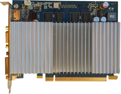 Видеокарта NVIDIA PCI-Ex GeFORCE 9400 GT 1 GB GDDR2 ( 128 BIT ) ( DVI, VGA, HDMI ) Б/У