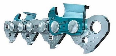 Цепь 76 звеньев (38 зубов) VJ Parts суперзуб для твёрдых пород шаг 325 паз 1,5 арт.цепш032