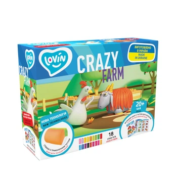 Набор для лепки с тестом Crazy Farm TM Lovin 41189