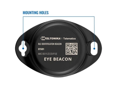 Датчик BLE Teltonika EYE Beacon (BTSMP15QB801) (ID, тем-ра, волог-ть, рух, магніт, BT 4.2, -88dBm, IP67, Eddystone, iBeacon, EYE Sensor, 5+років, 600mAh)