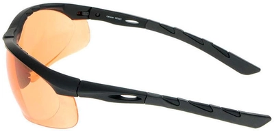 Защитные очки Swiss Eye Lancer (черный) оранжевые линзы