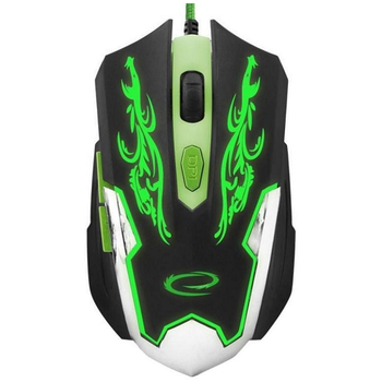 Мышь Esperanza MX405 Cyborg USB Black/Green (EGM405) – фото