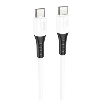 Кабель HOCO X82 Type-C - Type-C (3A-60W-1M) Білий
