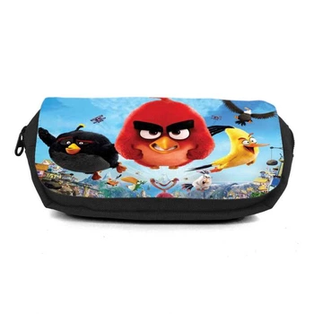 Школьный пенал Angry Birds 009 органайзер универсальный (ANG-009-black) черный