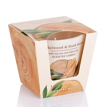 Свеча ароматическая "Oriental Wood" (Sandalwood & Fresh leaves)