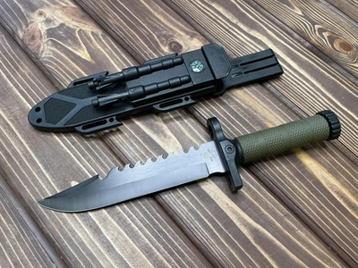 Армійський тактичний ніж з вогневом Volf 2 5 - ML Ніж для активного відпочинку Похідний ніж
